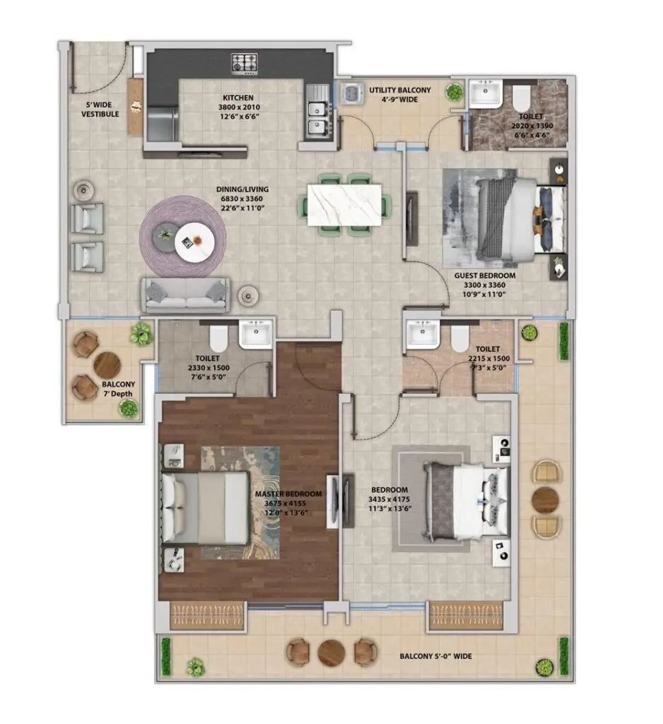 eligo floor plan